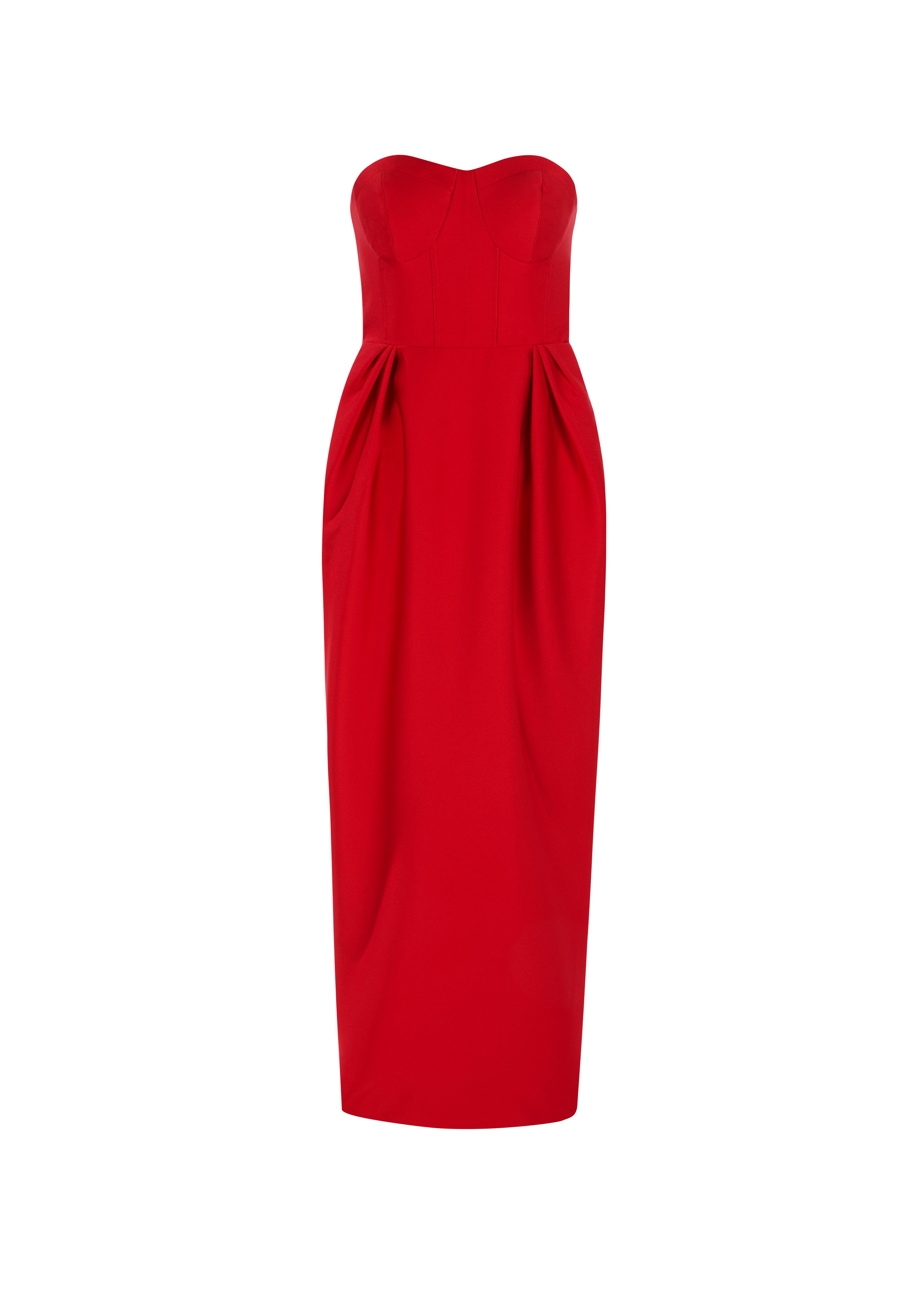 The At First Sight Maxi in Ruby Red