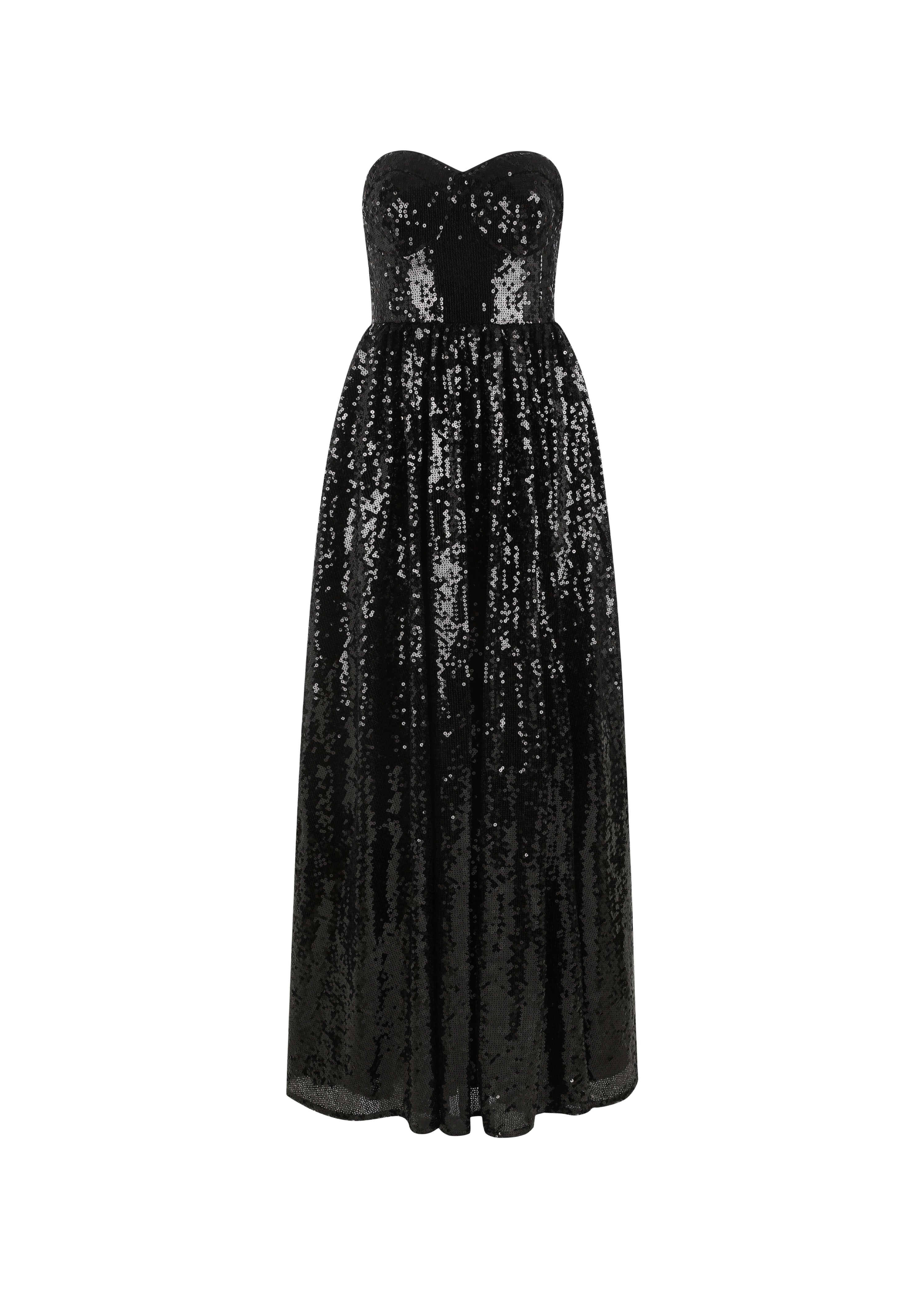 Swan Soire Strapless Black Gown | Maison Amory S Swan Soire Strapless Black Gown | Maison Amory S