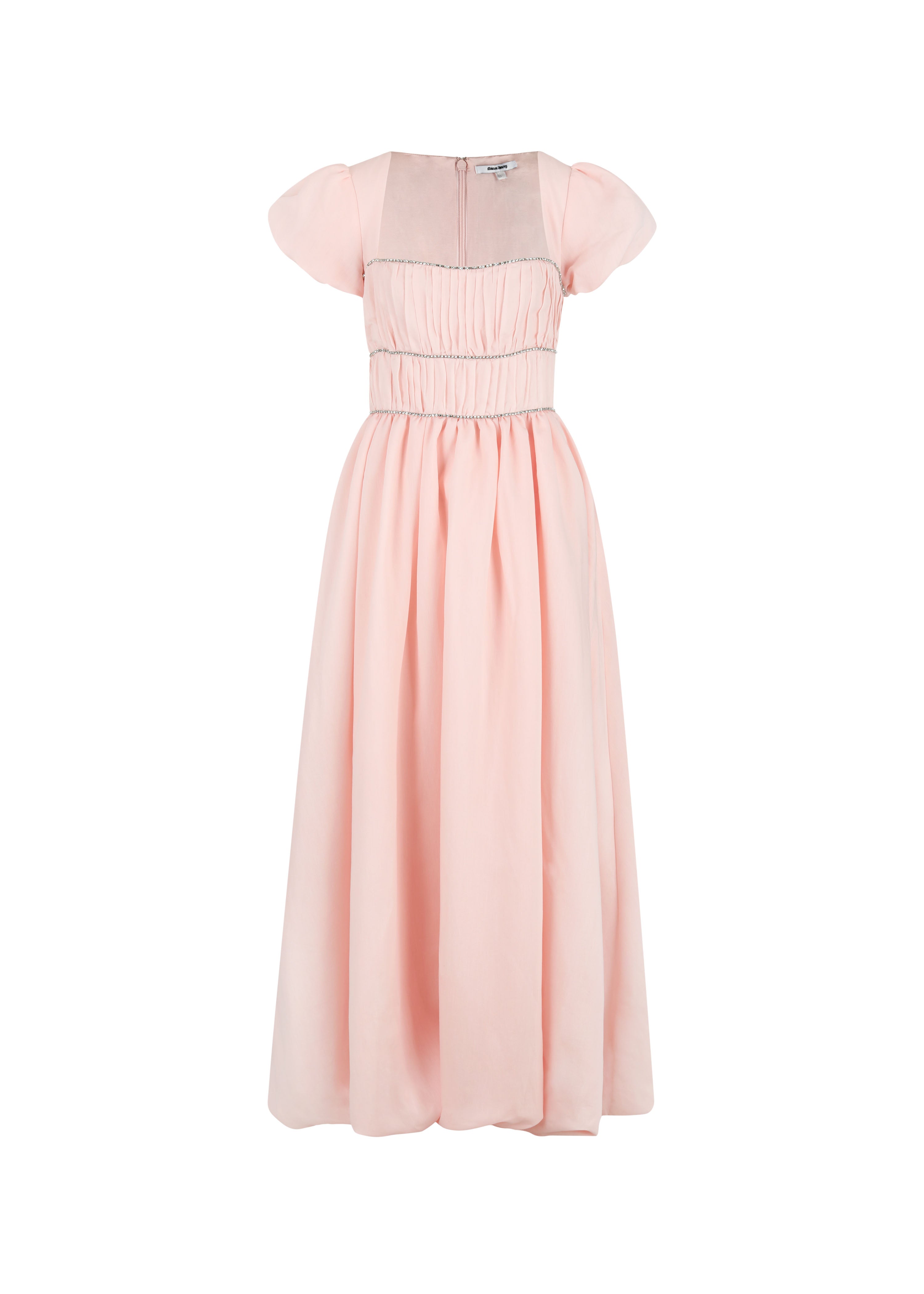 The Dauphine Maxi – Dusty Pink Fit & Flare