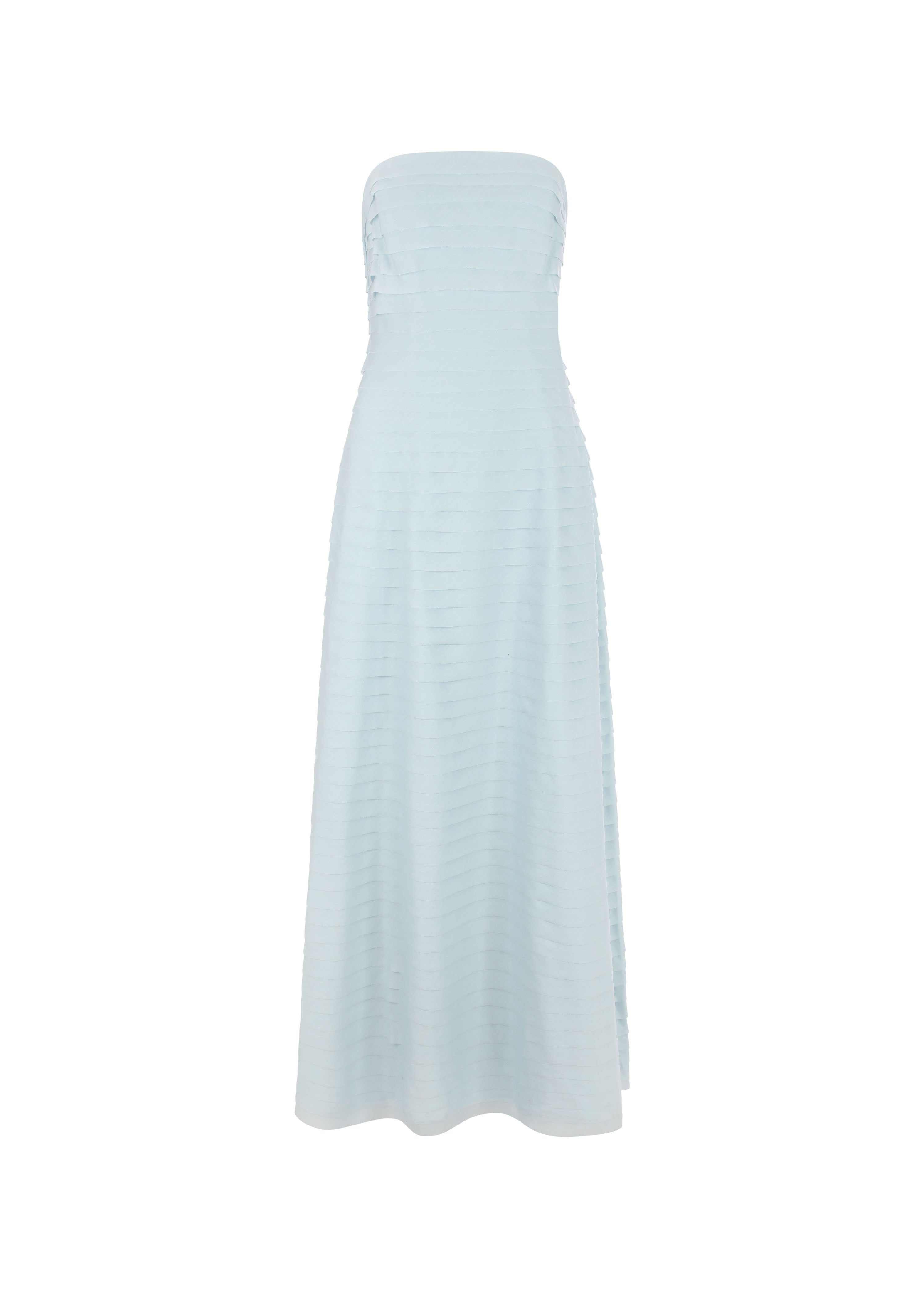 The Strapless Muse Maxi in Glittering Marina | Elegant Dresses