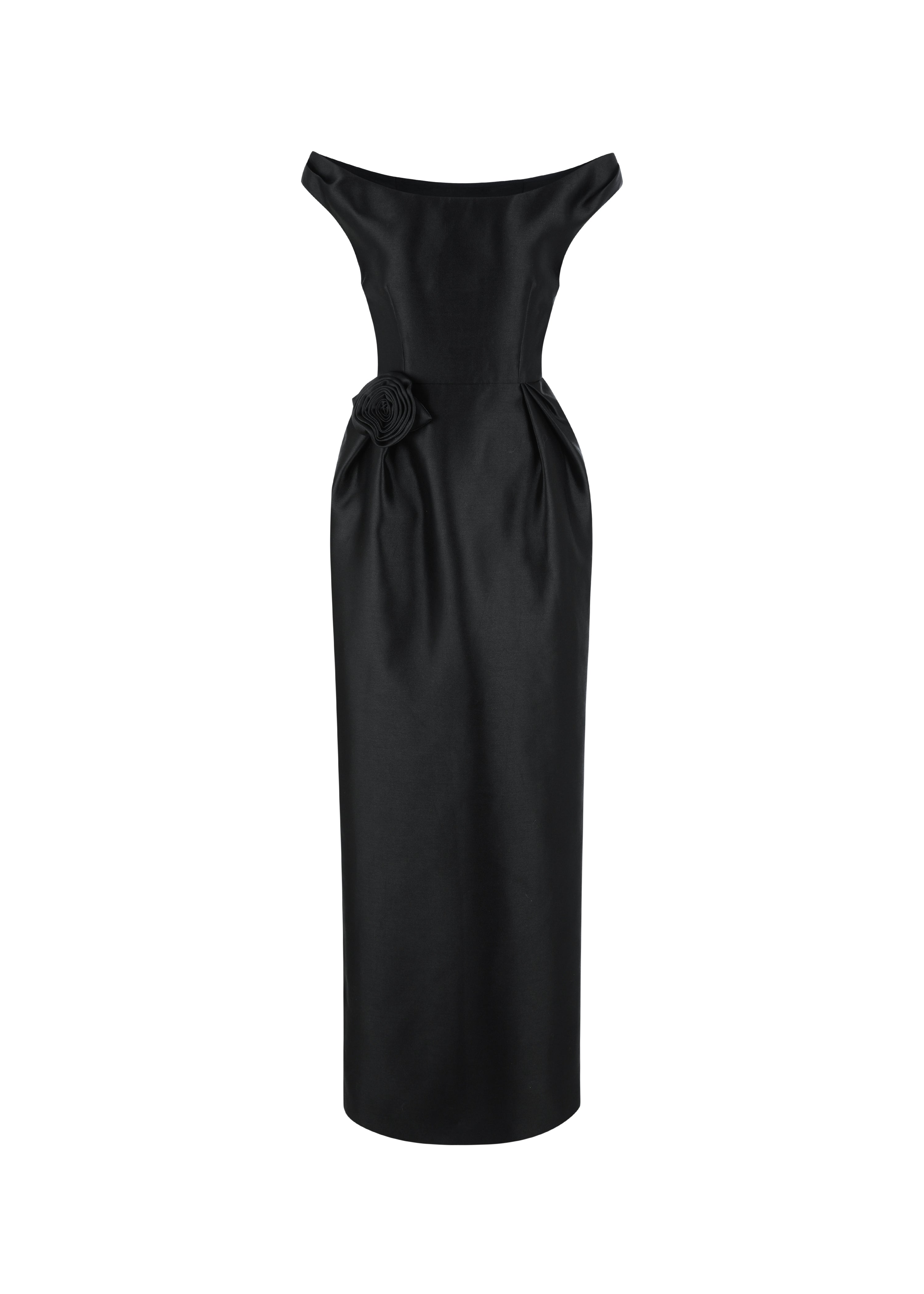 amorini dress black Buy Amarra Style 88933 It has contrast colored scalloped edges and a little bow detail at the front. Araminta Velour Mini Dress Black