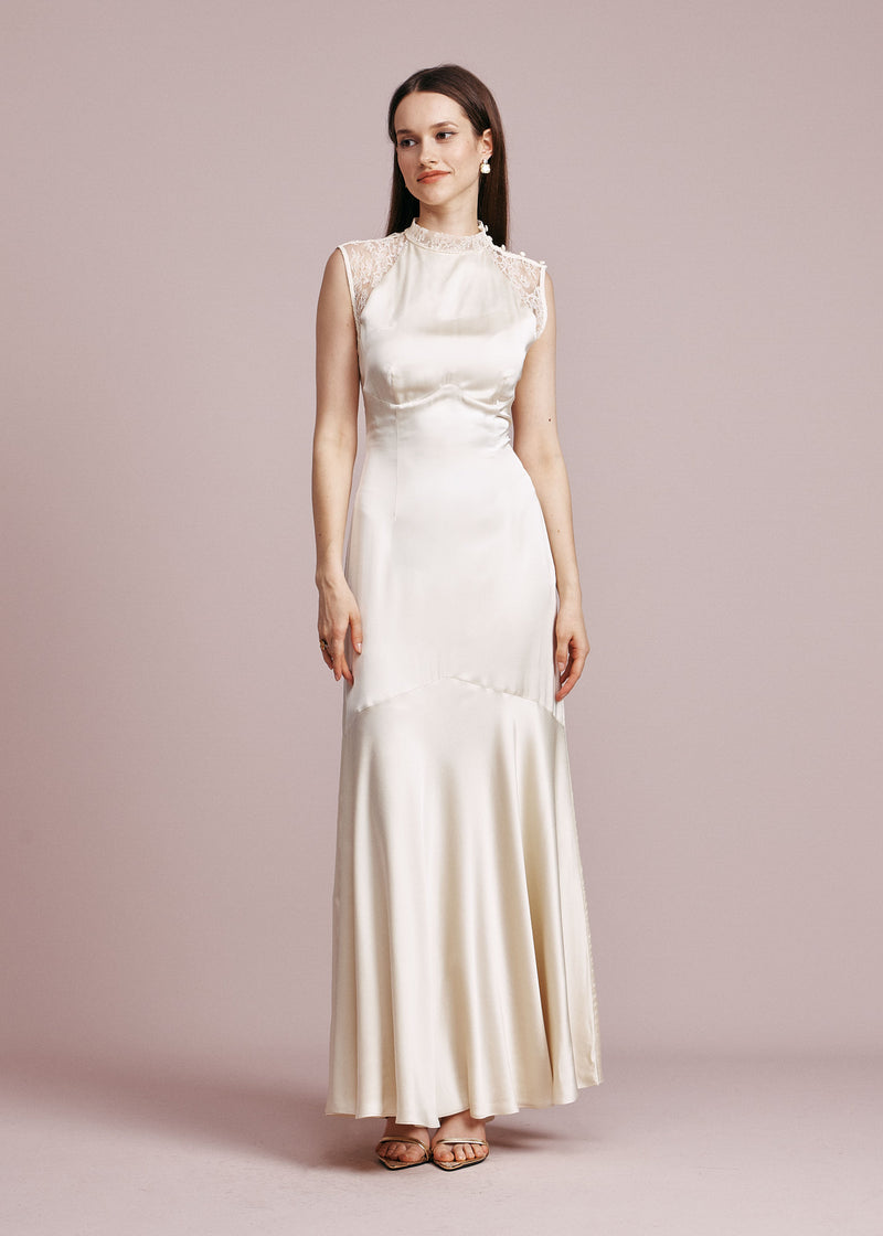 The Ingenue Dress in Vanilla