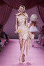 The Draped Cami Dress in Vintage Flora