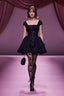 The Black Lace Mini Dress
