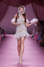 The Barbie Pet Newspaper Mini Dress