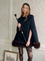 The Tartan Royal Blue Cape