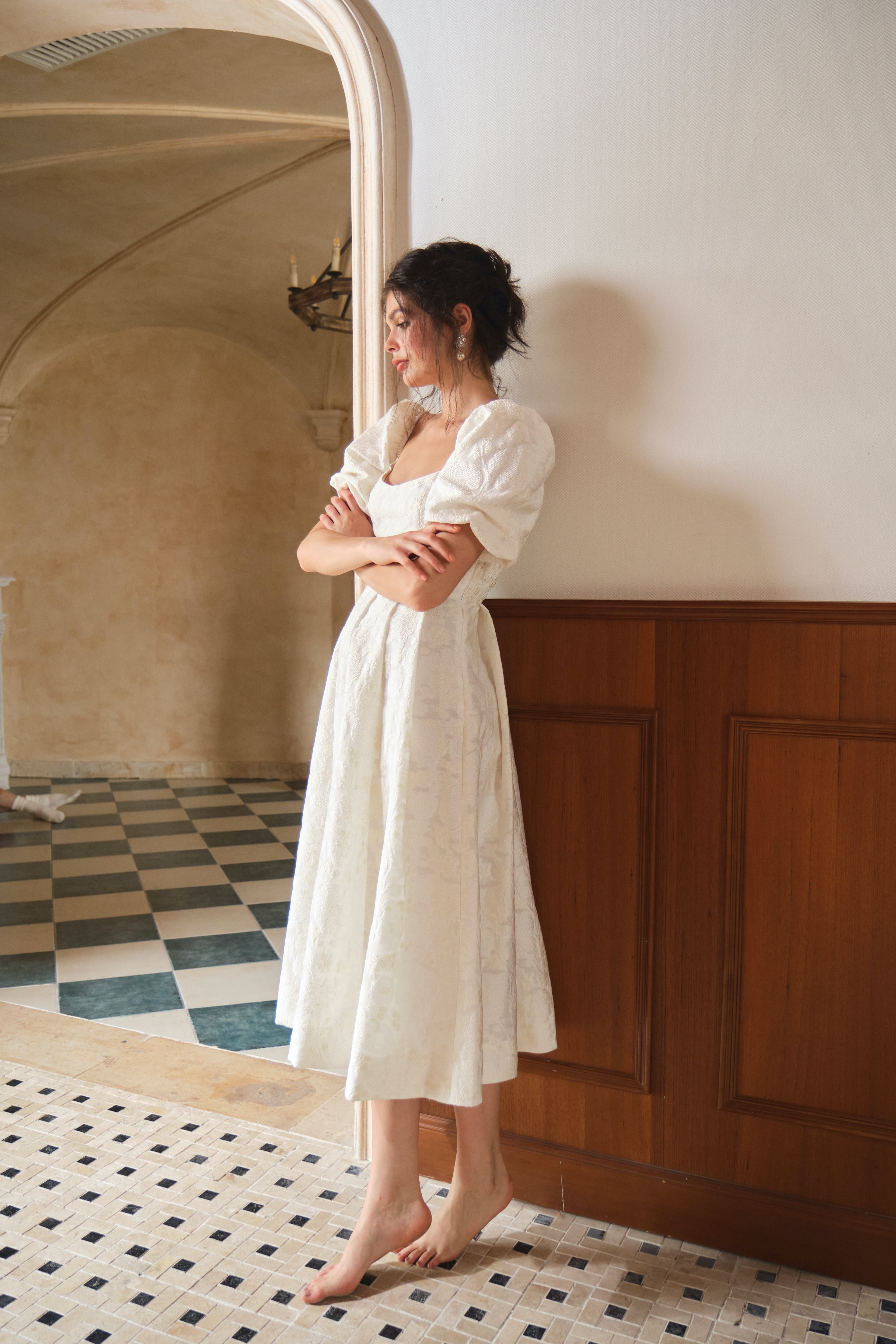 The Maiden Dress | Midi Dresses | Maison Amory | Shop Ethereal Pieces 4X / Cream The Maiden Dress | Midi Dresses | Maison Amory | Shop Ethereal Pieces 4X / Cream