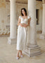 The Mallorca Dress in Ivory