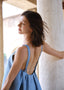 The Reign Maxi in Dusty Blue