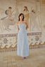 The Strapless Muse Maxi in Glittering Marina