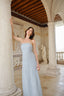 The Strapless Muse Maxi in Glittering Marina