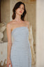 The Strapless Muse Maxi in Glittering Marina
