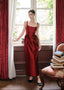 The Tulip Dress in Cabernet