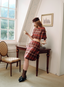 The Tartan Autumn Raspberry Skirt