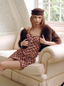 The Chocolate Faux Fur Crop Jacket