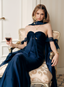 The Bodycon Vase Milk Tea Maxi Dress
