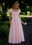 The Dauphine Maxi Dress in Dusty Pink