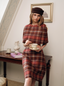 The Tartan Autumn Raspberry Skirt