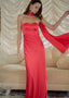 The Star Crossed Lover Slip Gown in Ruby Red