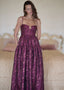The Windsor Maxi Dress in Cranberry