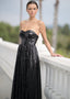 The Swan Soiree Gown in Black