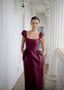 The Belmont Dress in Cranberry