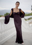 The Cadenza Maxi in Chocolate Plum