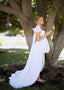 The Jardin Secret Gown in White