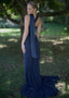The Sonata Gown In Navy