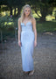 The Stolen Moonlight Gown in Dusty Blue