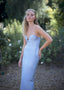The Stolen Moonlight Gown in Dusty Blue
