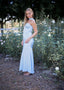 The Evarose Skirt in Glittering Marina