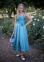 The Heirloom Dress in Seaglass Blue