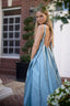 The On a Stroll Maxi in Seaglass Blue