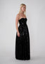 The Swan Soiree Gown in Black