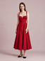 The Tides of Desire Dress in Rouge