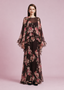 The Eden Valley Dress in Dark Floral