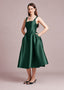 The Gilded Gown in Emerald Green