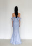 The Tale Maxi Gown in Blue