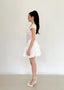 The Snow White Mini Dress in White