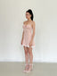 The Peony Pink Slip Dress in Pink