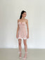 The Peony Pink Slip Dress in Pink