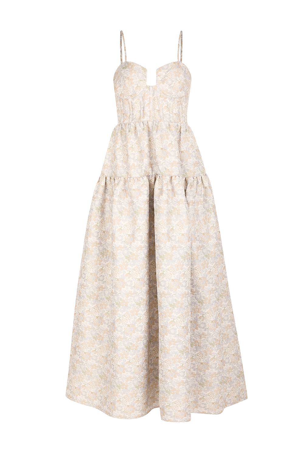 Windsor Maxi -Pansy Floral | Maison Amory