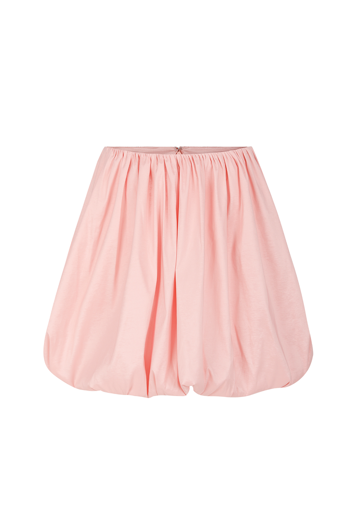The Coquette Mini Skirt -Cream Pink