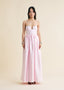 The Strapless Helena Maxi in Heavenly Pink