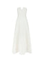 The Strapless Muse Maxi In Ivory