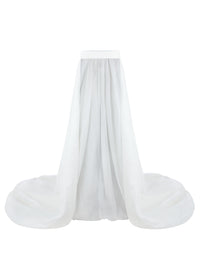 The Glowing Grace Overskirt in White