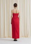 The Genoa Maxi in Red Dahlia
