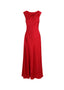 The Sylvania Dress in Red Dahlia