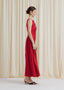 The Sylvania Dress in Red Dahlia
